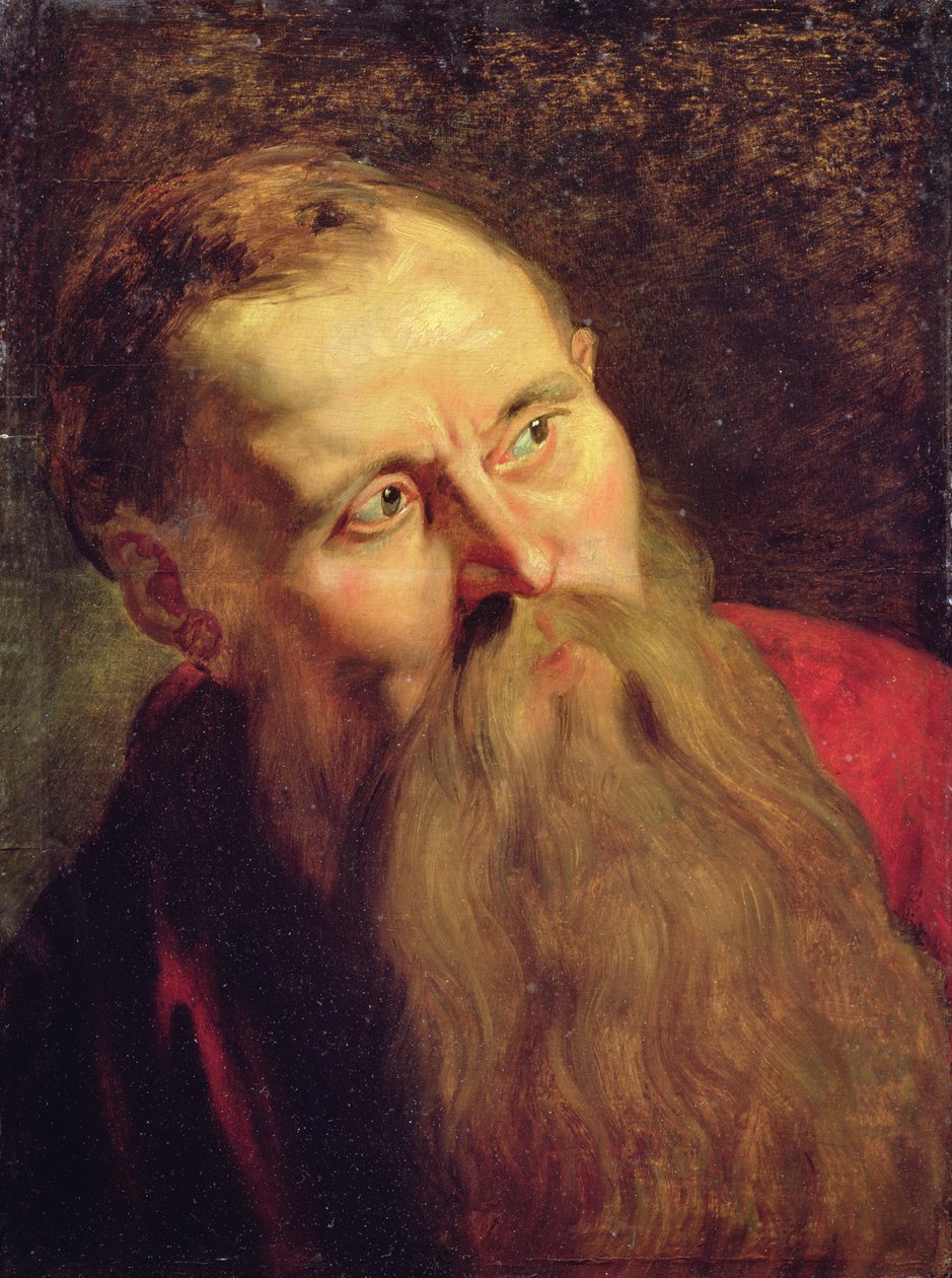 Kopf eines Heiligen von Unknown artist