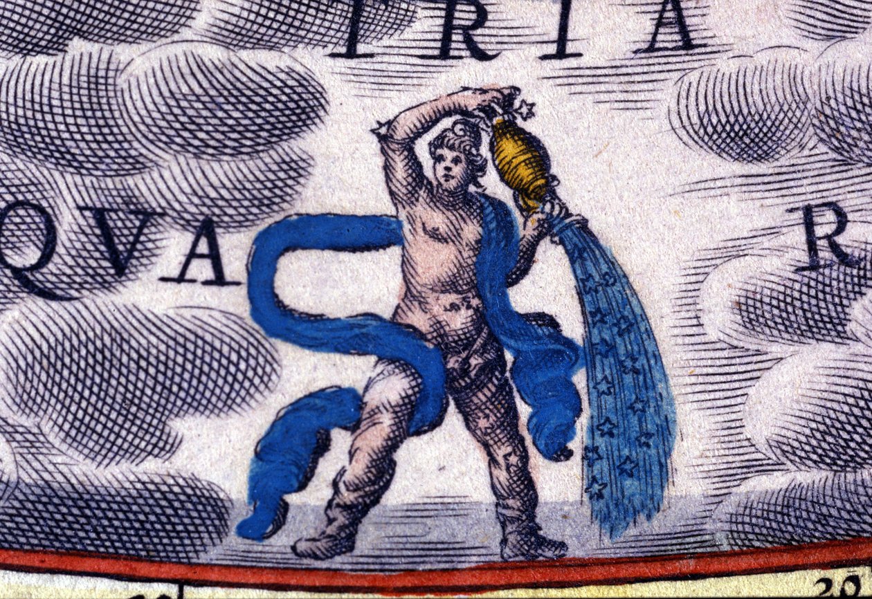 Horoskop: Sternzeichen Wassermann von Unknown artist