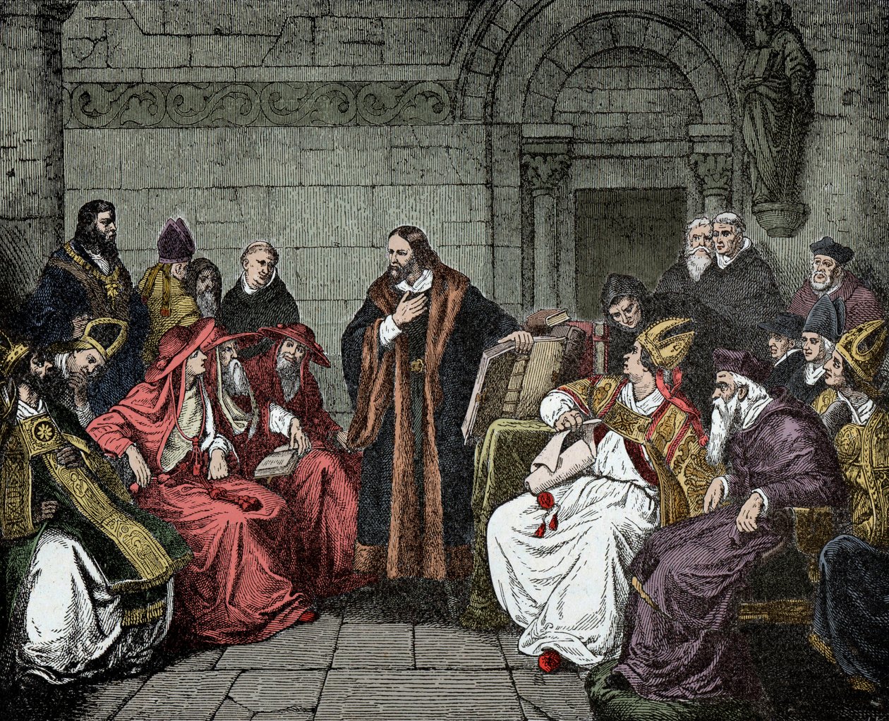 Jan Hus (oder Jean Huss) von Unknown artist