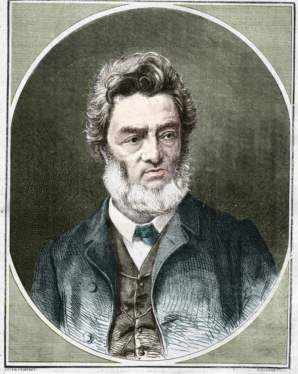 Jules Favre (1809-1880), französischer Politiker und Anwalt. von Unknown artist