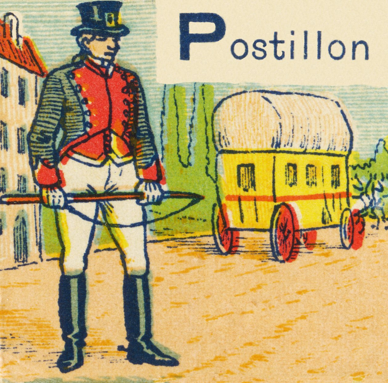 P wie Postillon von Unknown artist