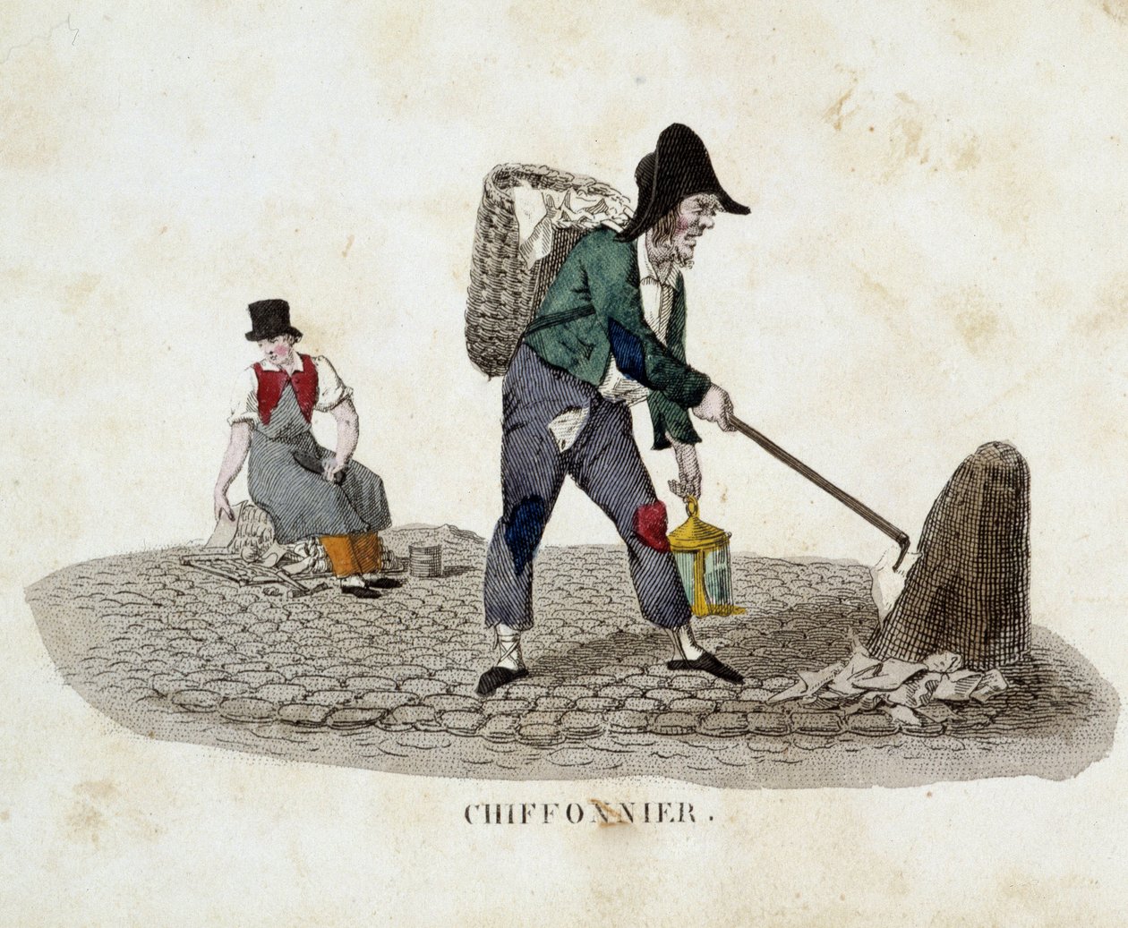 Papierpicker von Unknown artist