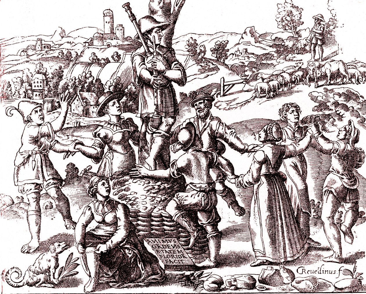 Rustikale Freuden von Unknown artist