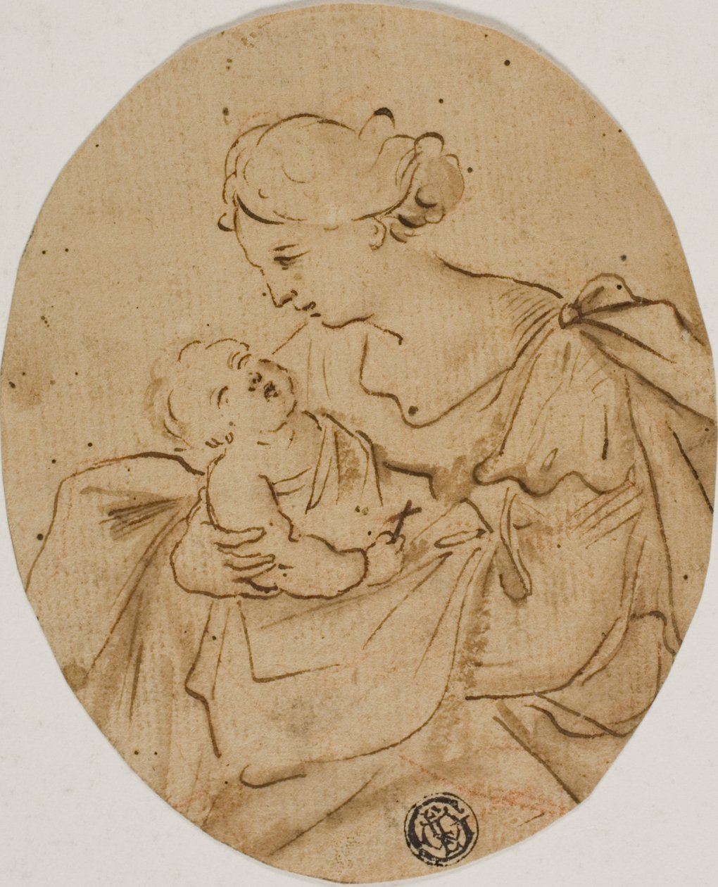 Madonna und Kind von Unknown Italian