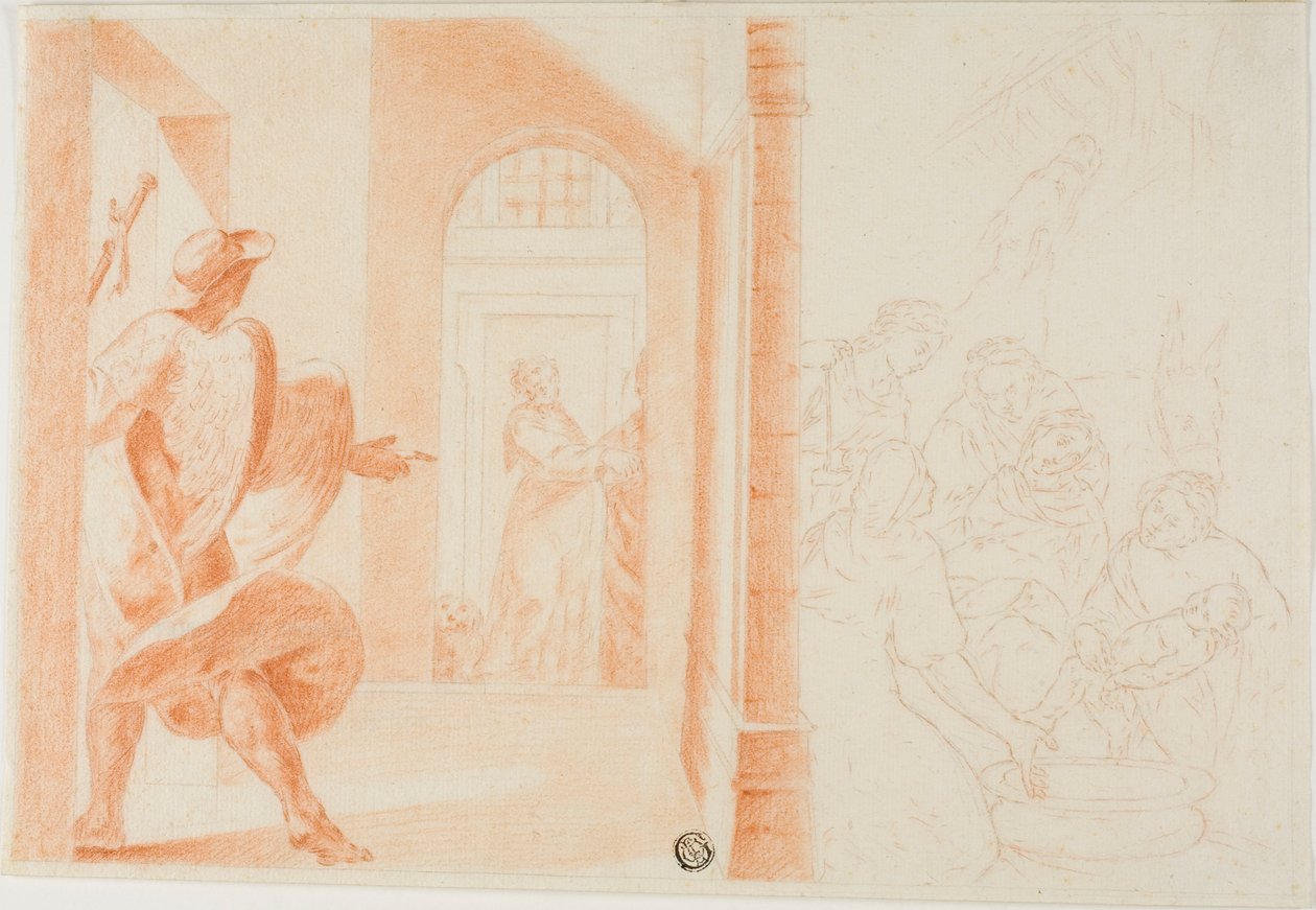 Geburtsszene von Unknown Lombard
