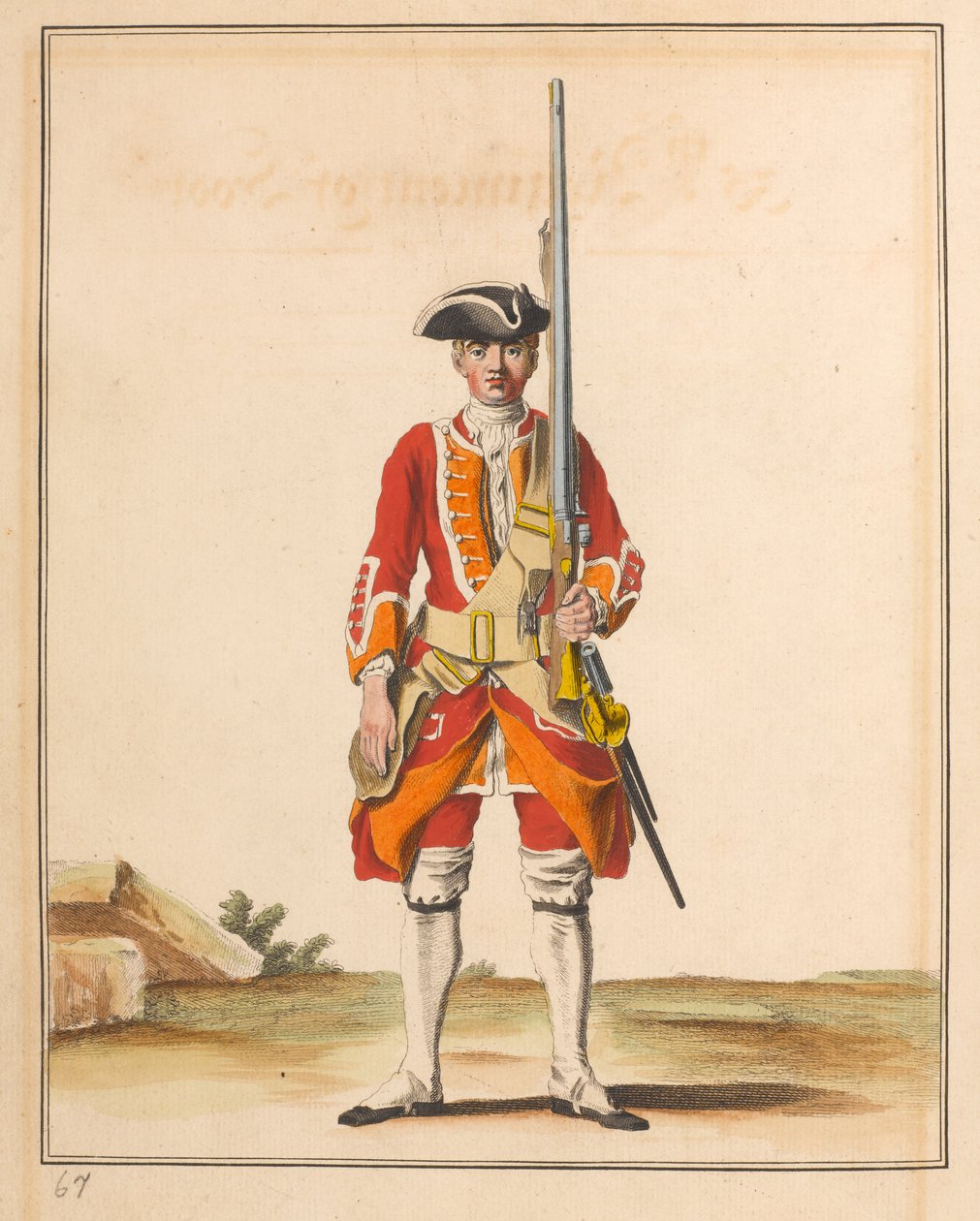 35. Regiment zu Fuß von Unknown artist
