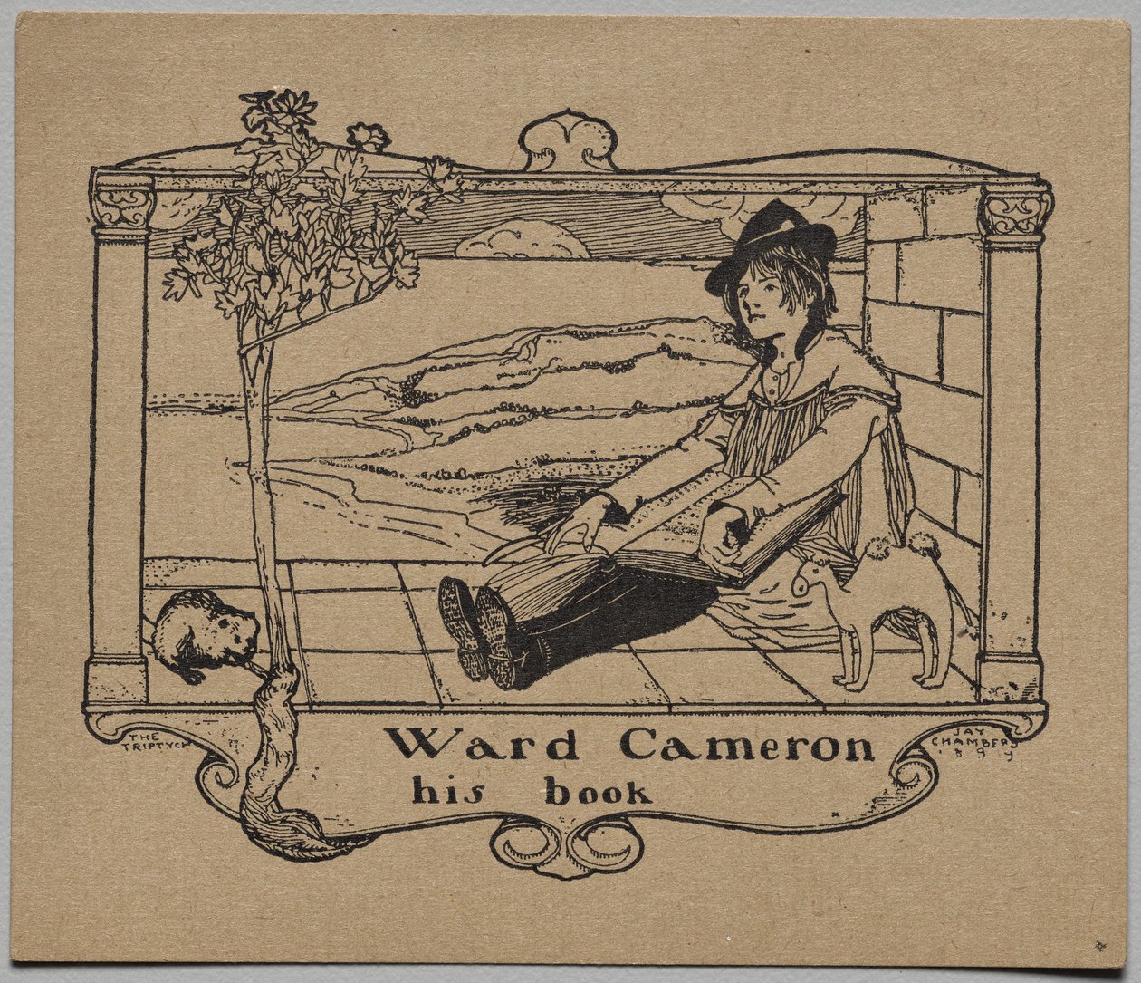 Exlibris: Ward Cameron von Unknown artist