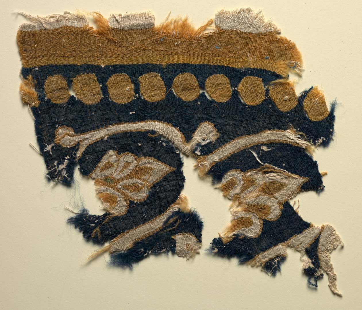 Fragment von einem Wandbehang von Unknown artist