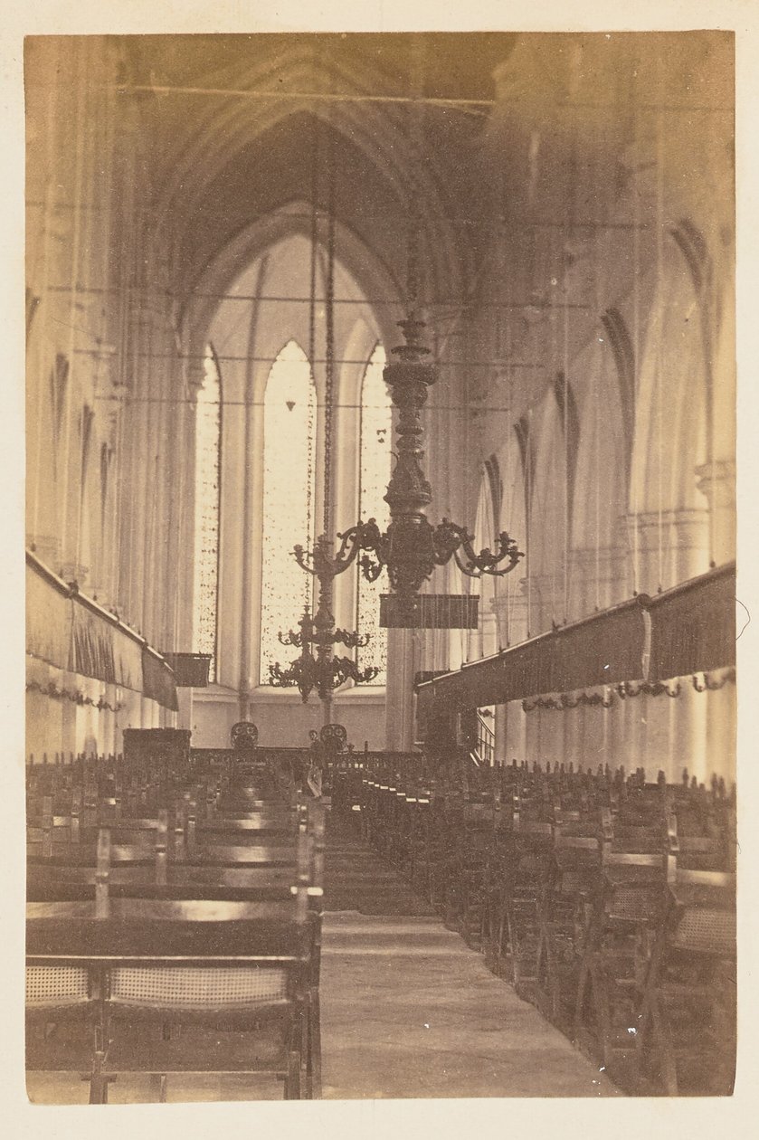 [Innenansicht einer Kirche] von Unknown artist