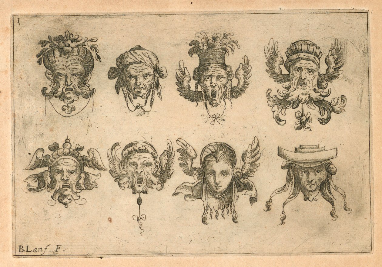 Maskarons von Unknown artist