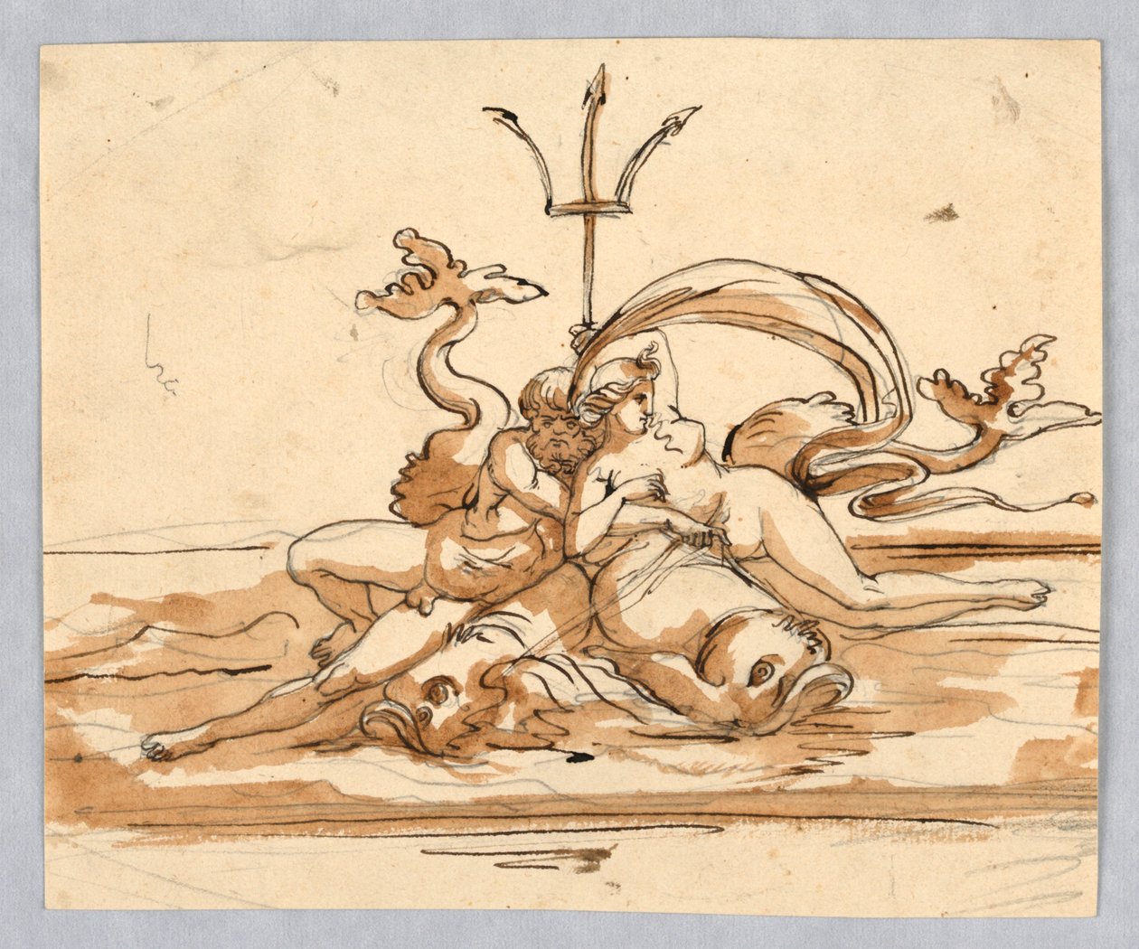 Neptun und Amphitrite von Unknown artist
