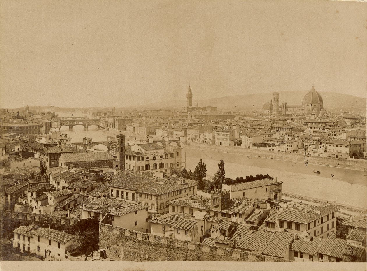 Panoramablick auf Florenz von Unknown artist