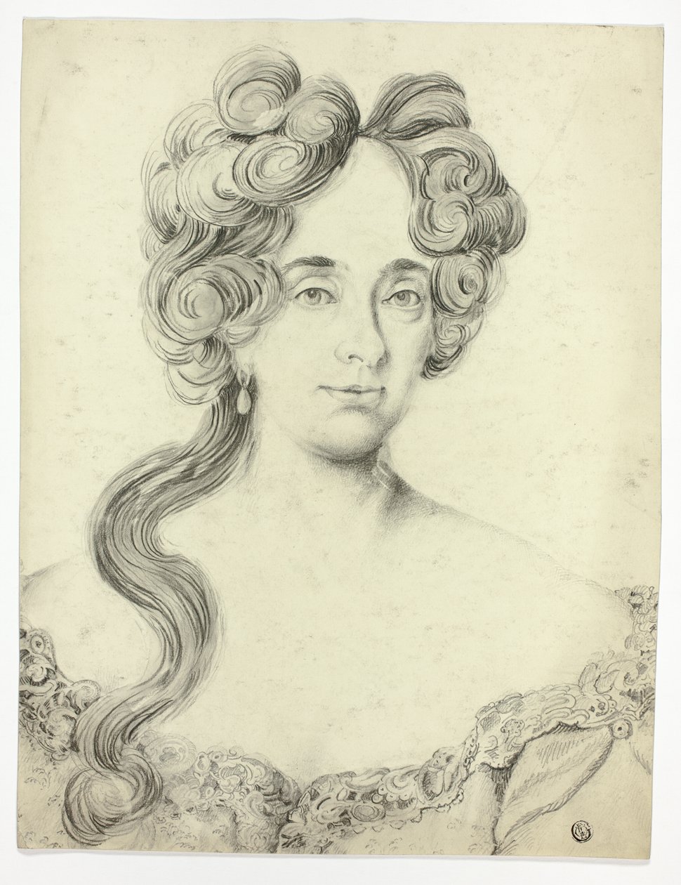 Porträt einer Dame von Unknown artist