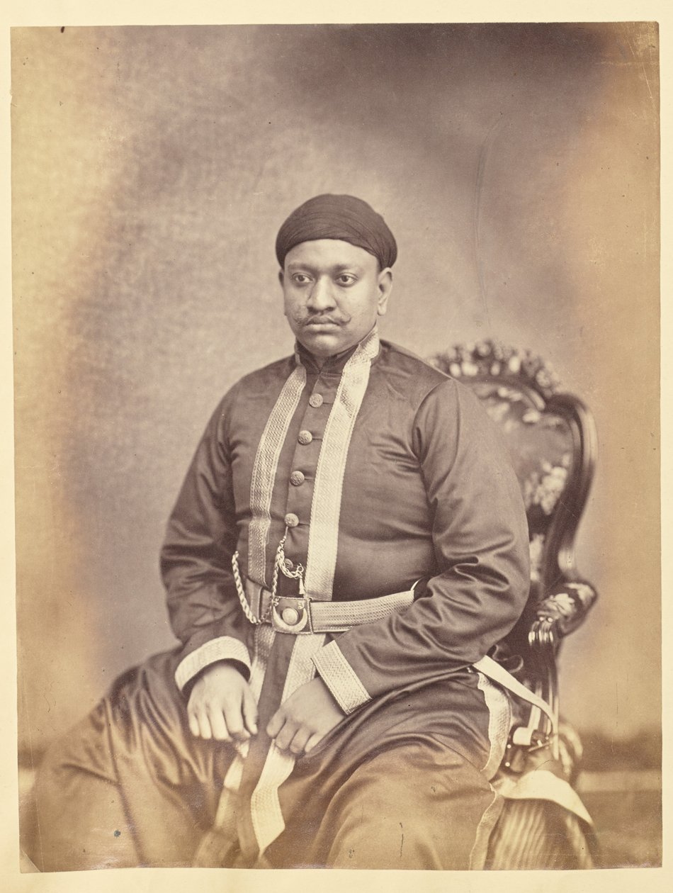 [Porträt eines Mannes, Indien] von Unknown artist