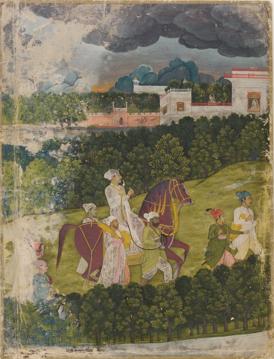 Porträt eines Nawabs von Unknown artist