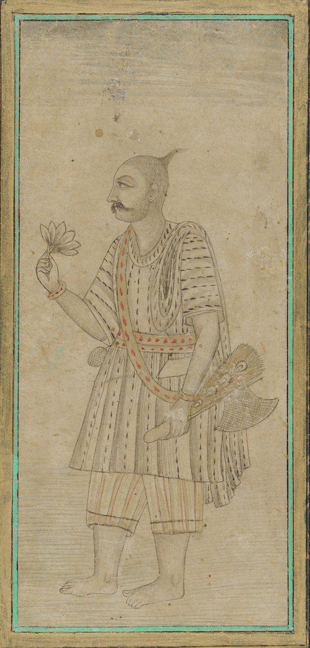 Stehende Figur eines Mannes, ein Sadhu von Unknown artist