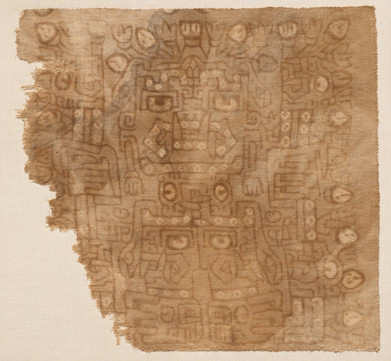 Textilfragment mit Baumwollgöttin von Unknown artist