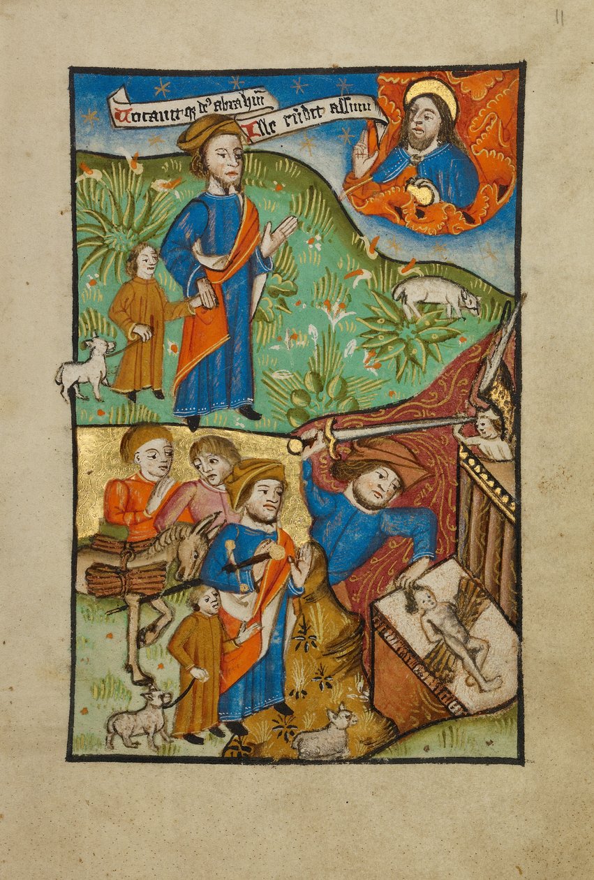 Das Opfer des Isaak von Unknown artist