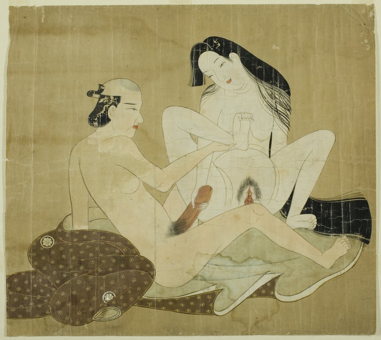 Zwei Liebende von Unknown artist