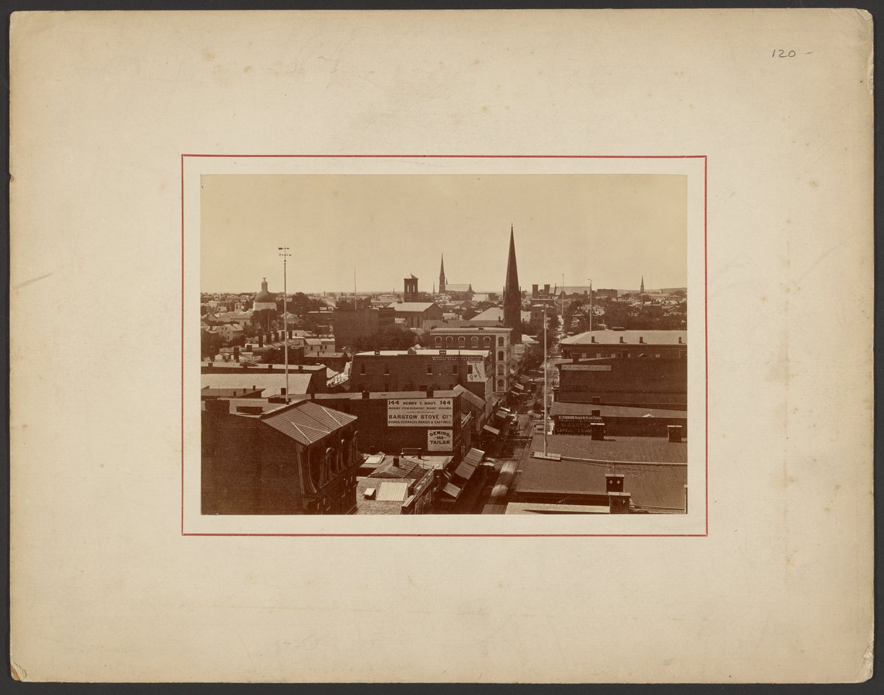 Blick auf Providence, Rhode Island von Unknown artist/maker