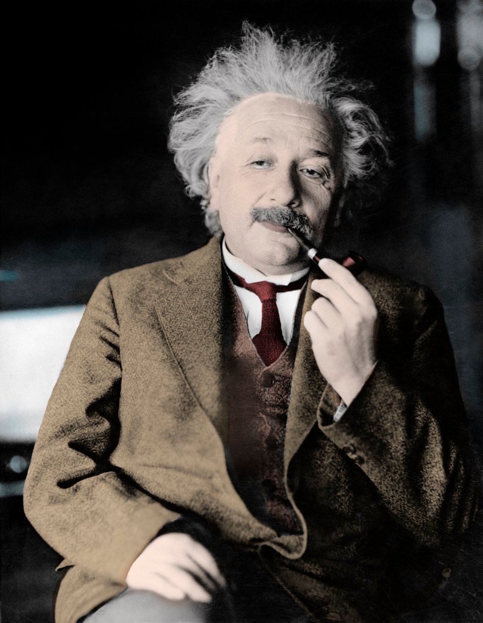 Albert Einstein von Unknown photographer