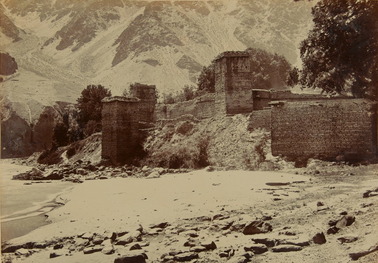 Chitral-Fort, 1895 von Unknown
