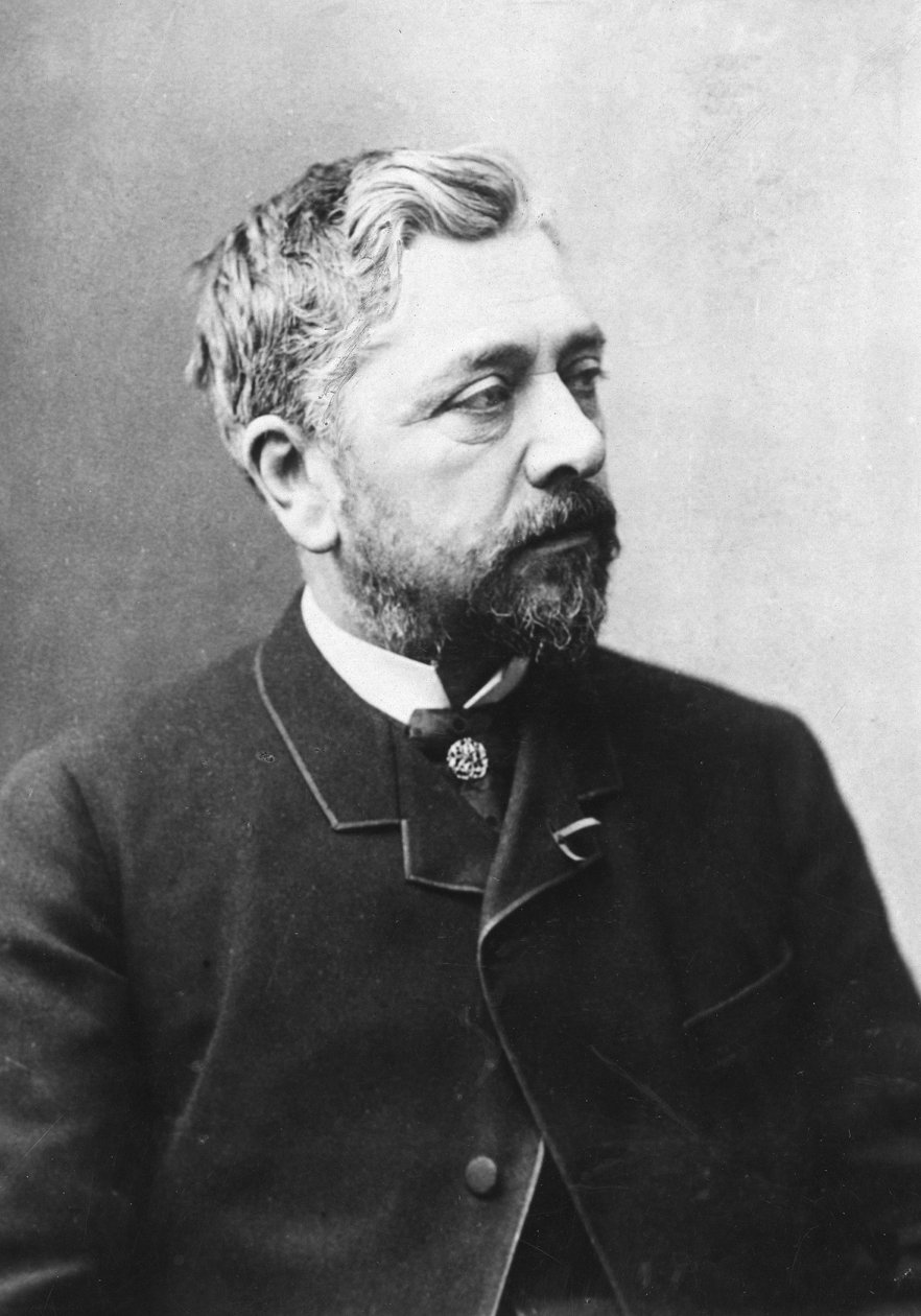 Gustave Eiffel, französischer Ingenieur (1832-1923) von Unknown photographer
