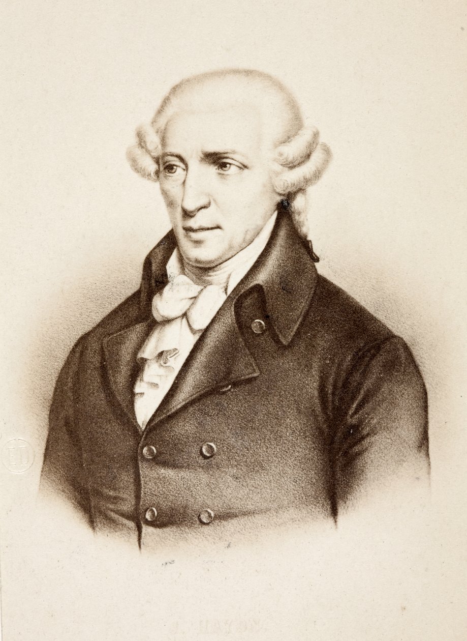 Porträt von Franz Joseph Haydn von Unknown photographer