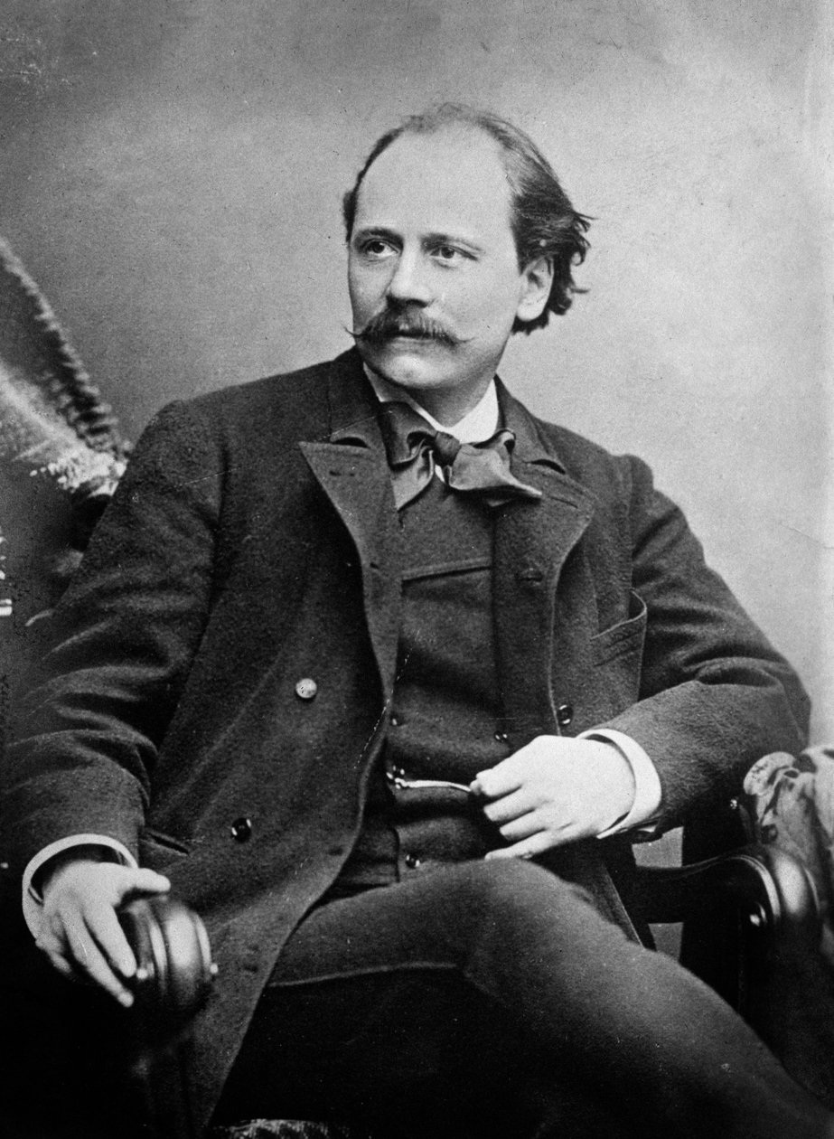 Porträt von Jules Massenet (s/w Foto) von Unknown photographer