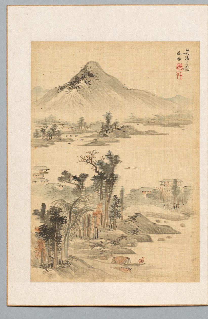 Landschaft, 1815 von Uragami Shunkin