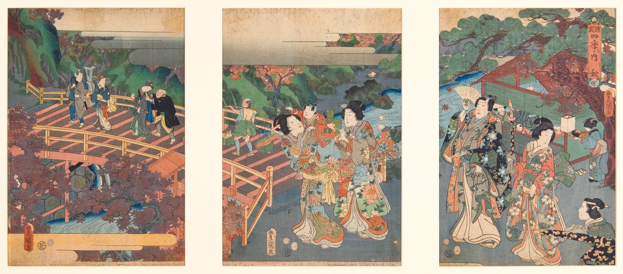 Herbst von Utagawa Kunisada
