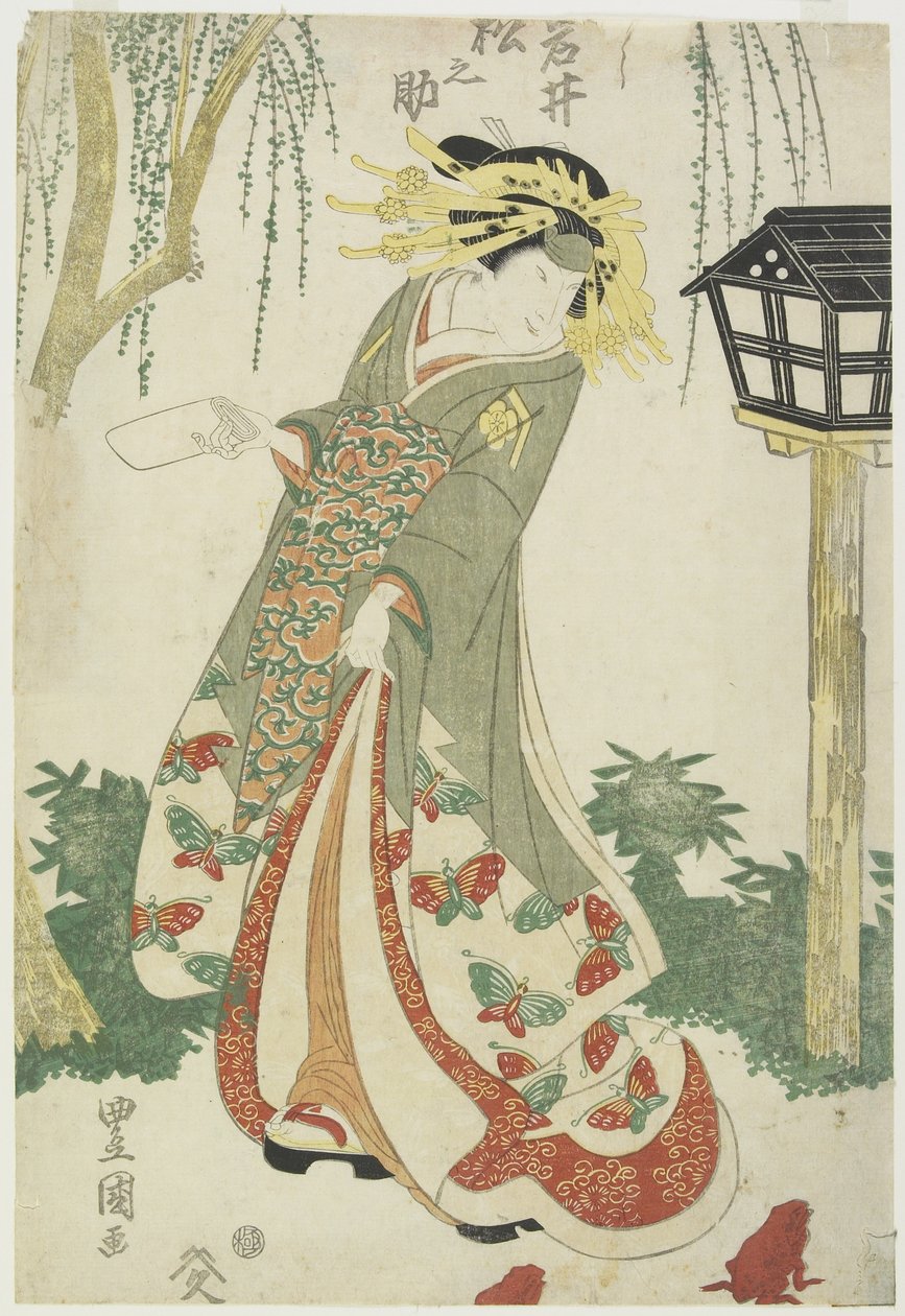 Der Schauspieler Iwai Matsunosuke von Utagawa Kunisada