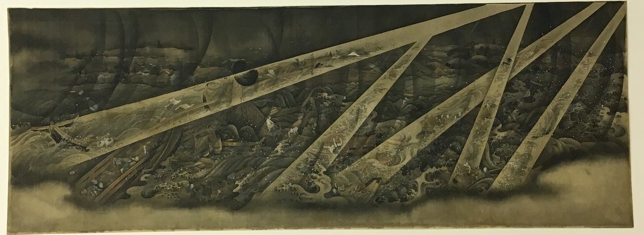 Sturm von Utagawa Kunitoshi