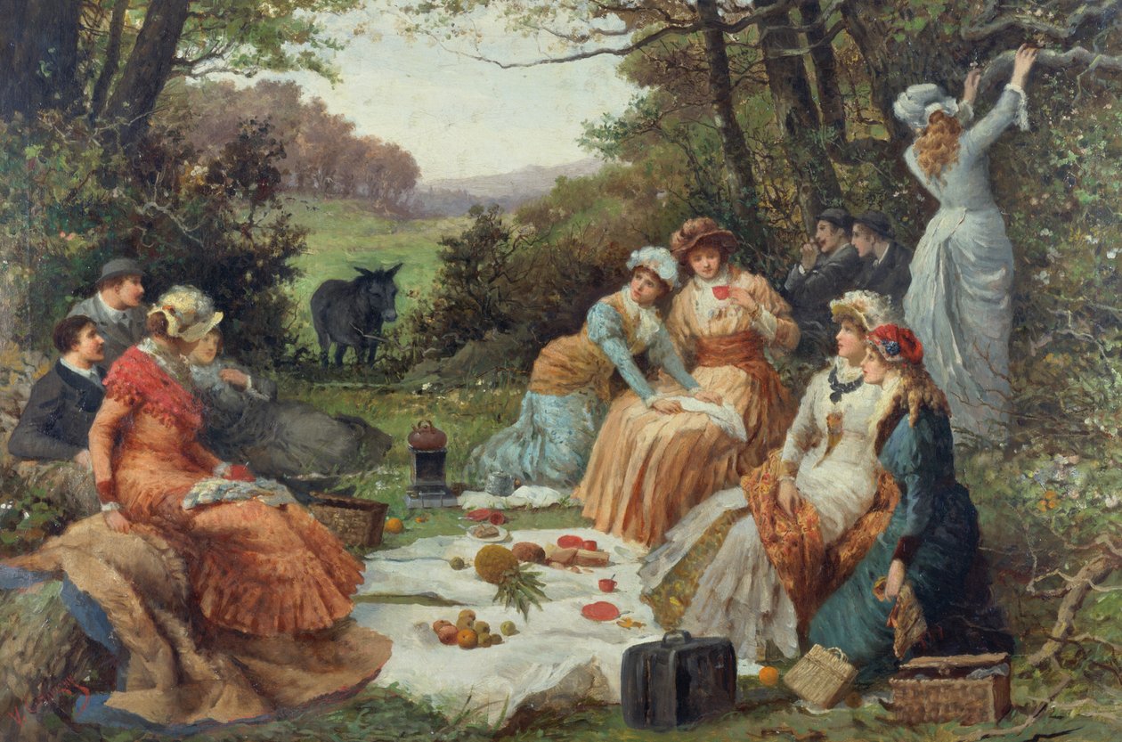 Ein Picknick von V. Chavigny