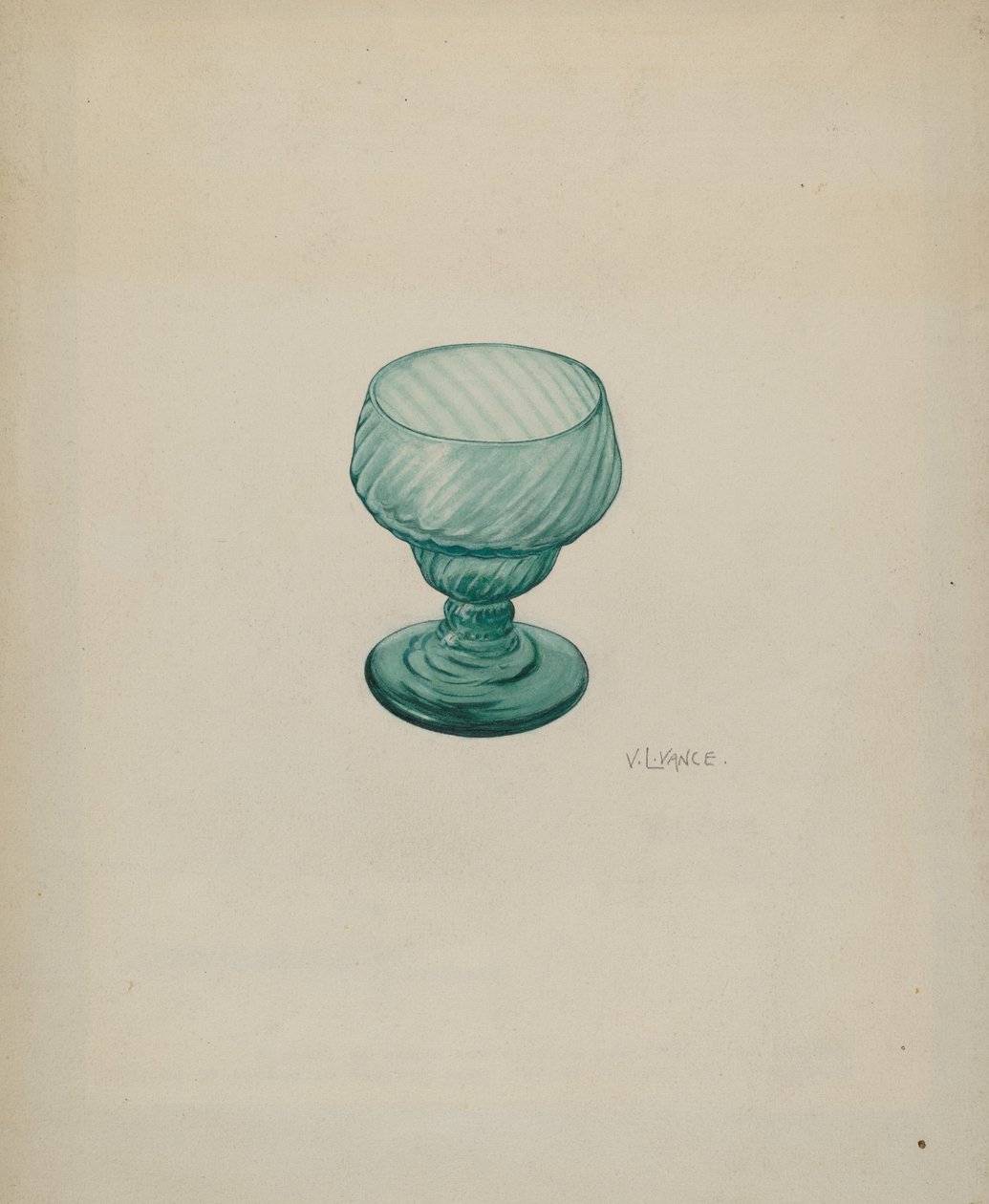 Glas von V.L. Vance