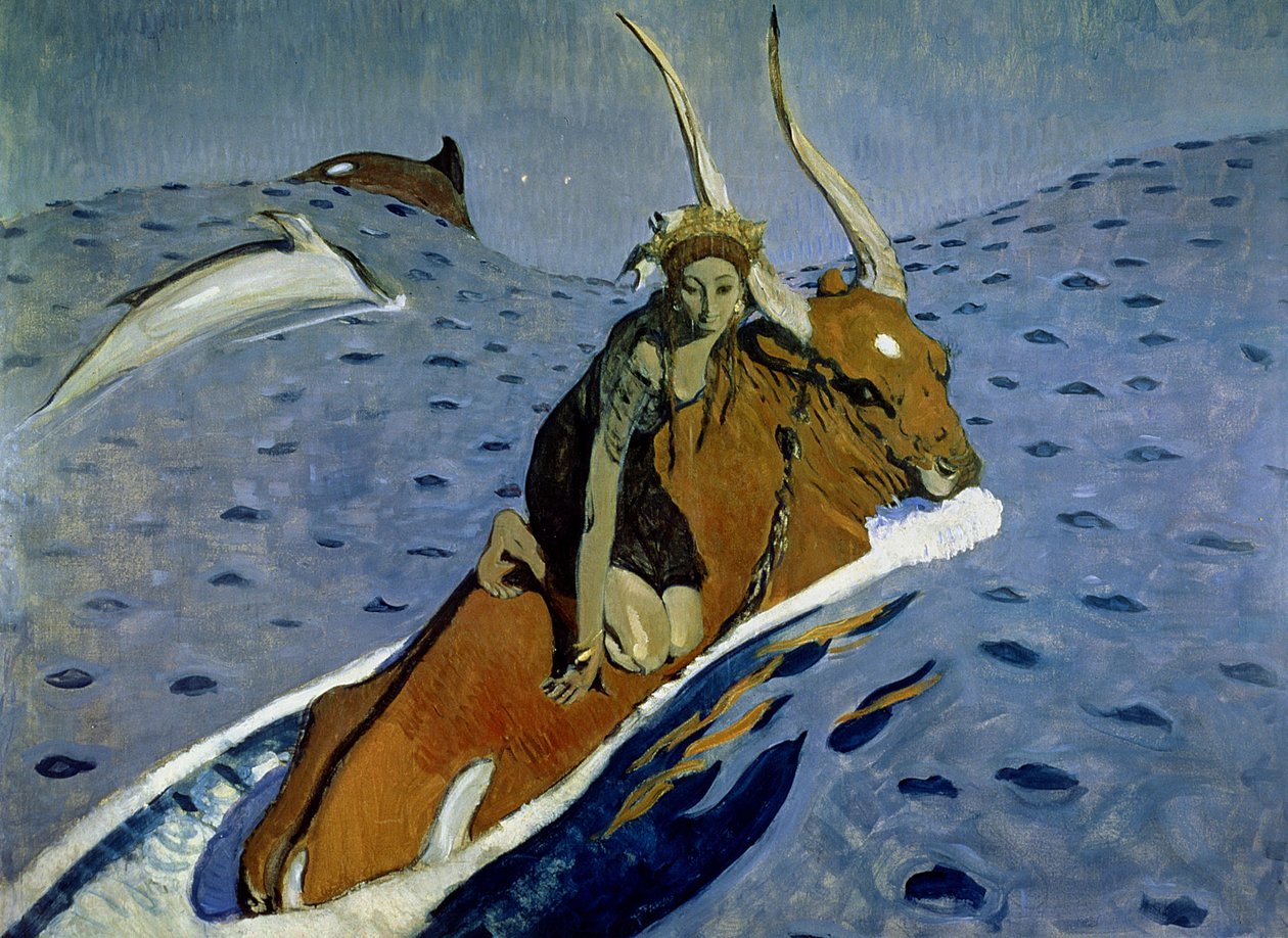Der Raub der Europa, 1910 von Valentin Aleksandrovich Serov