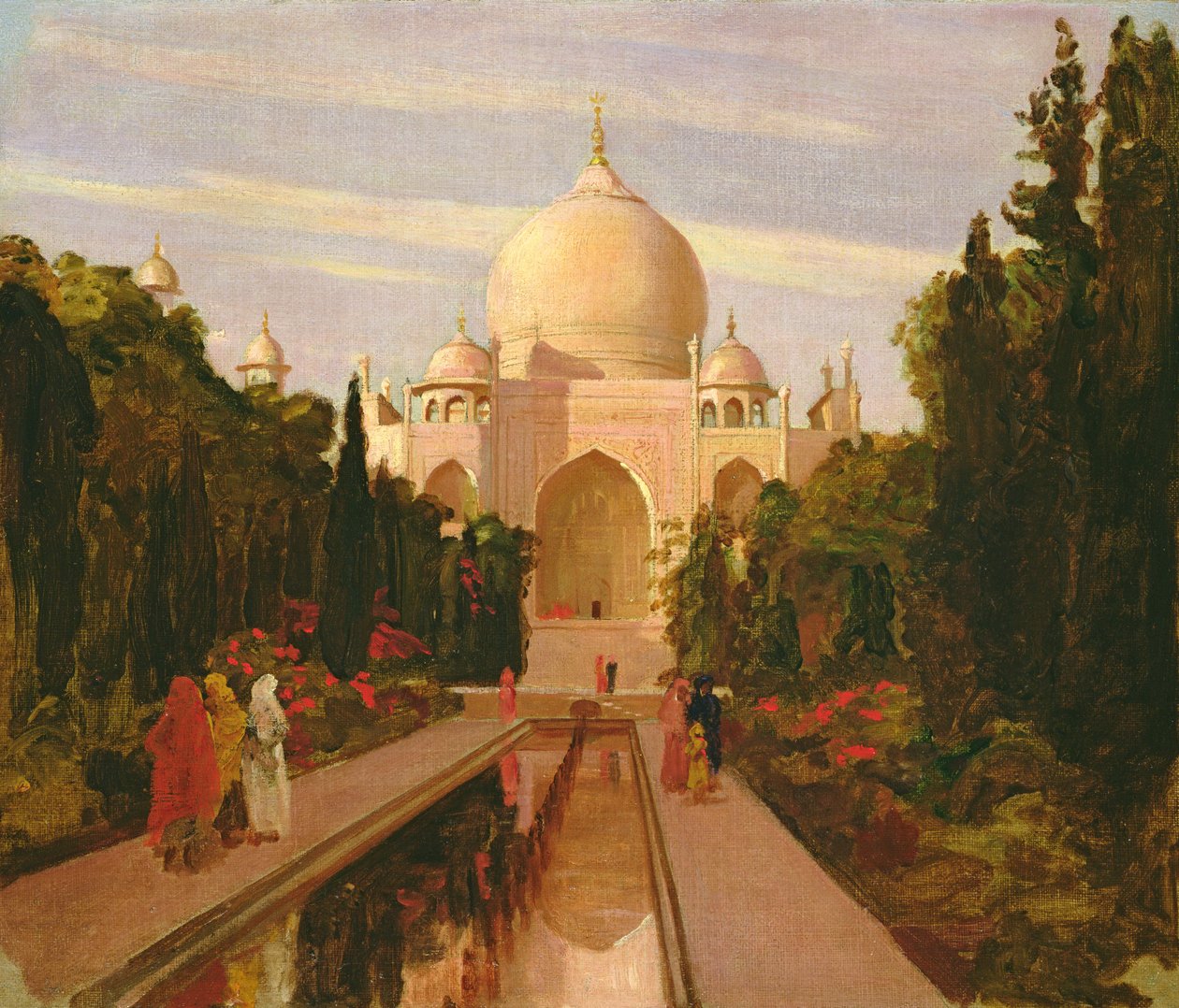 Das Taj Mahal, 1877 von Valentine Cameron Prinsep