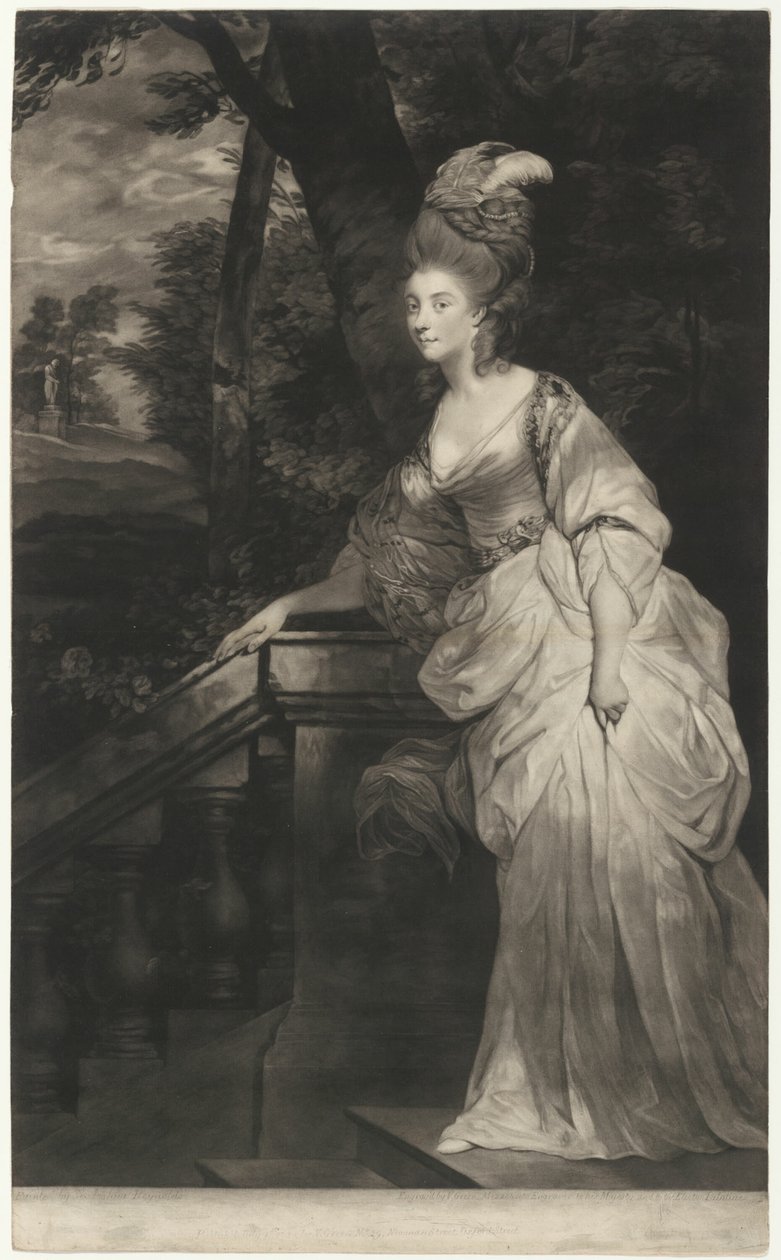 Georgiana, Herzogin von Devonshire von Valentine Green