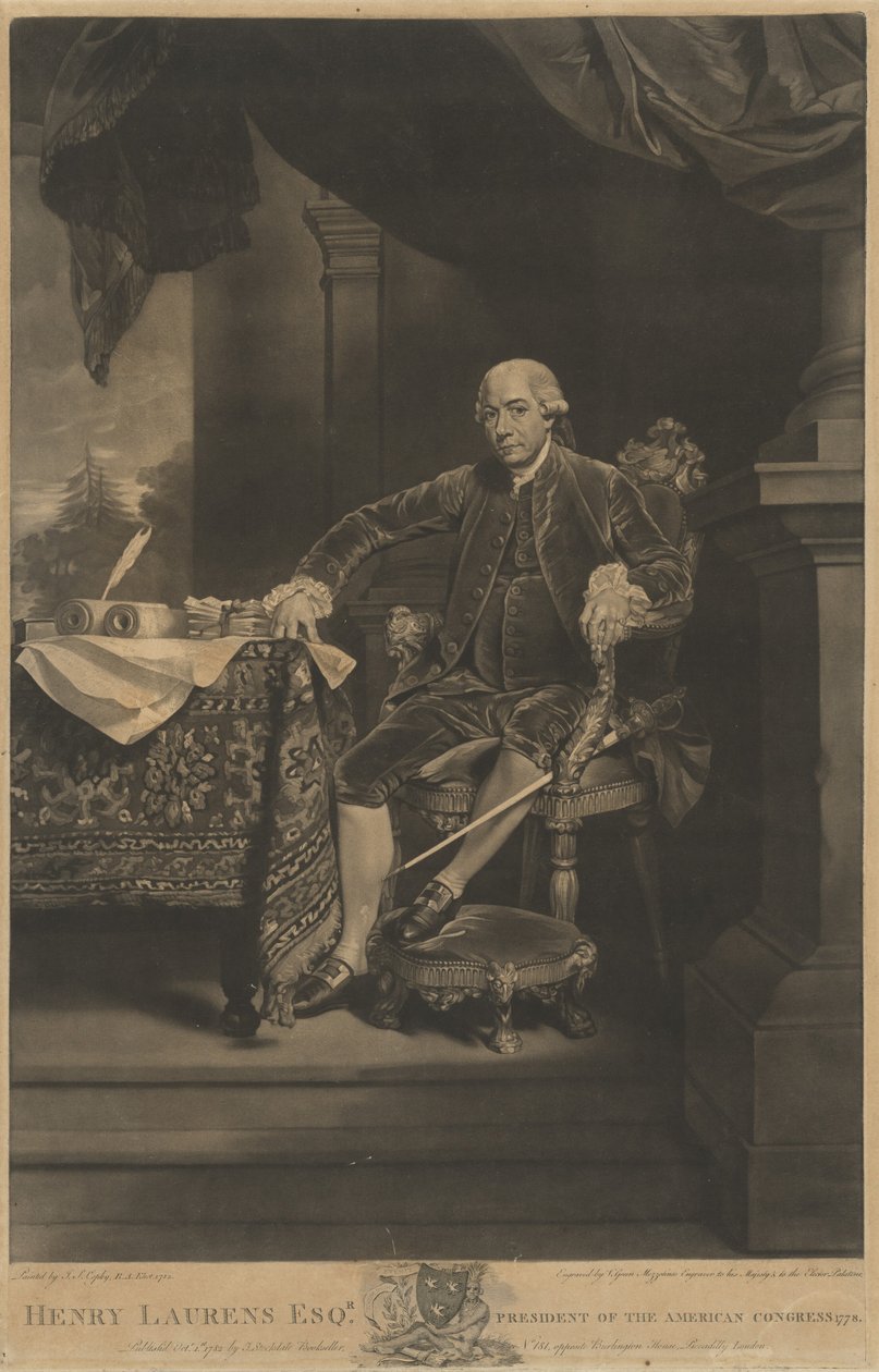Henry Laurens, 1782 von Valentine Green