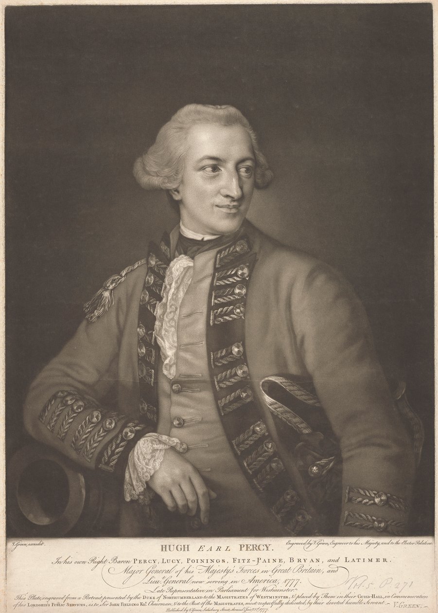 Hugh, Earl Percy von Valentine Green