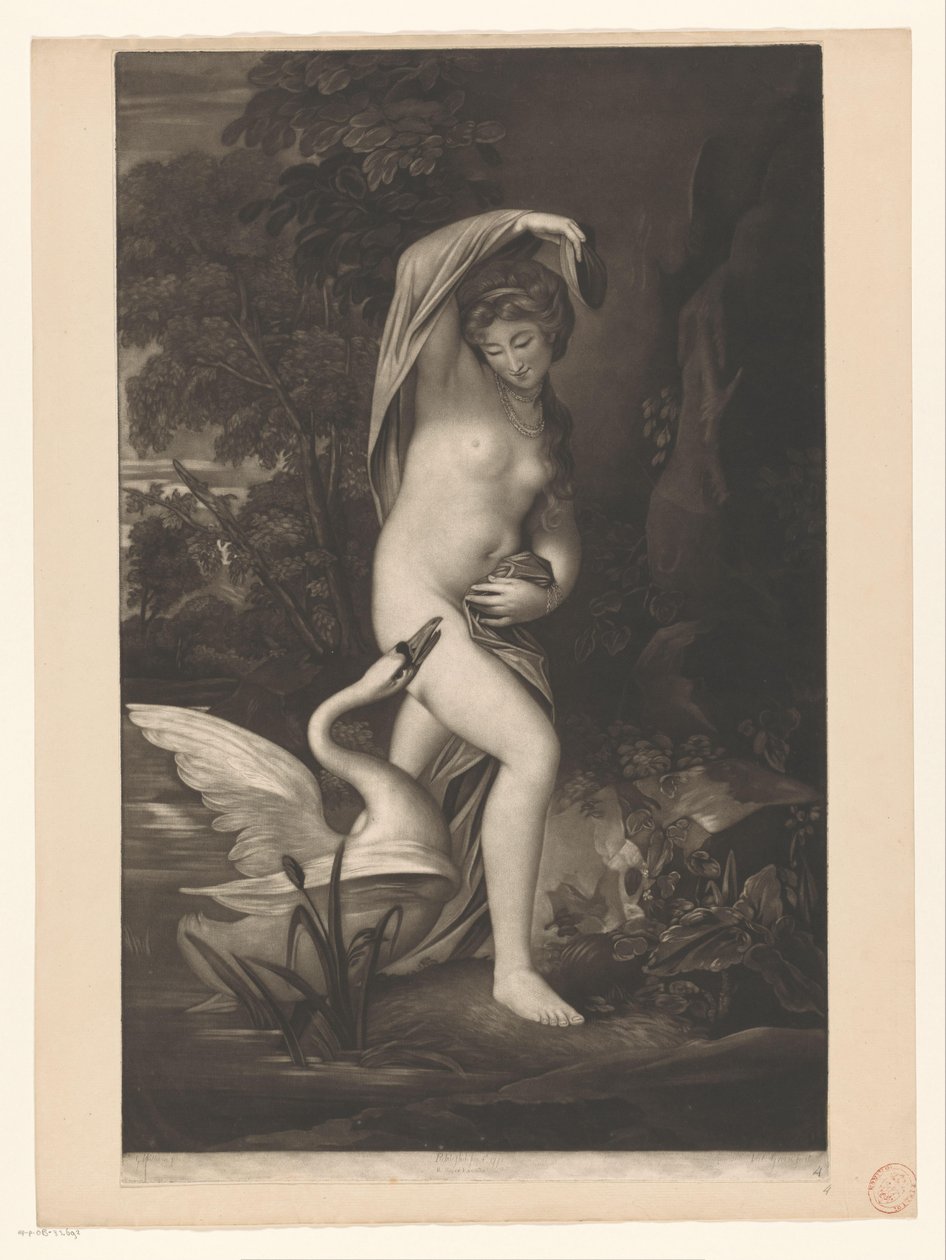 Leda und der Schwan von Valentine Green