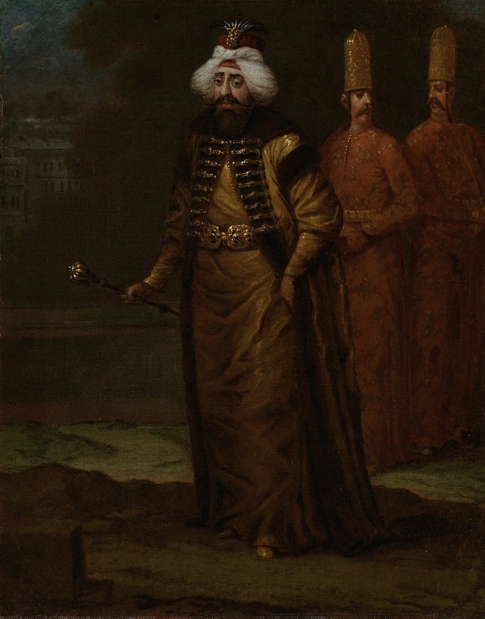 Sultan Ahmed III 1673-1736, ca. 1729 von Vanmour