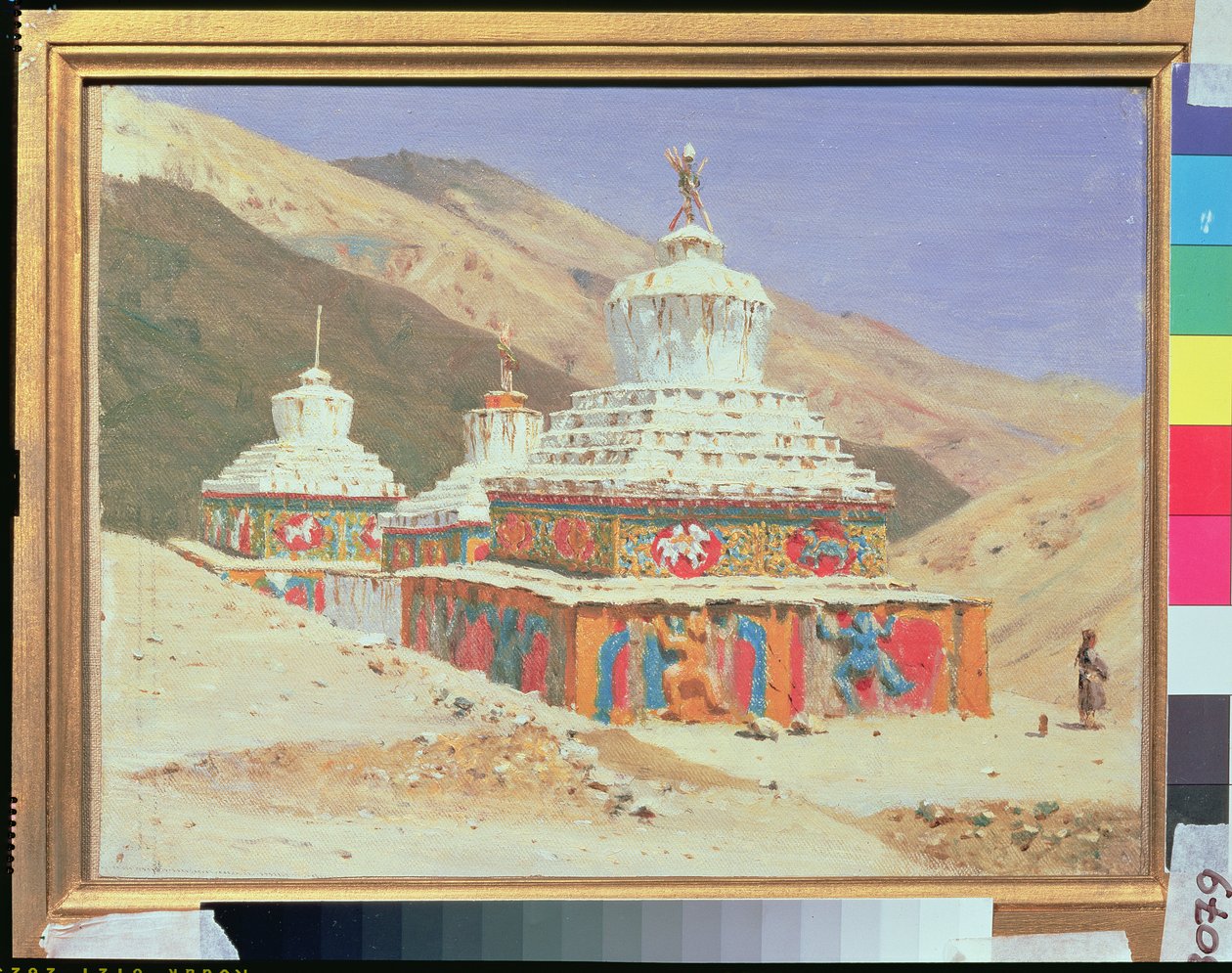 Das Todesdenkmal in Ladakh, 1875 von Vasili Vasilievich Vereshchagin