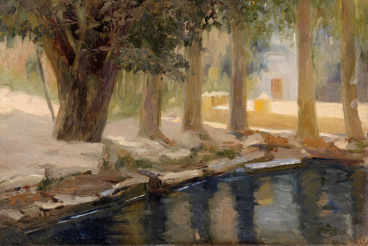 Garten von Gethsemane, 1880er Jahre von Vasilij Dmitrievich Polenov