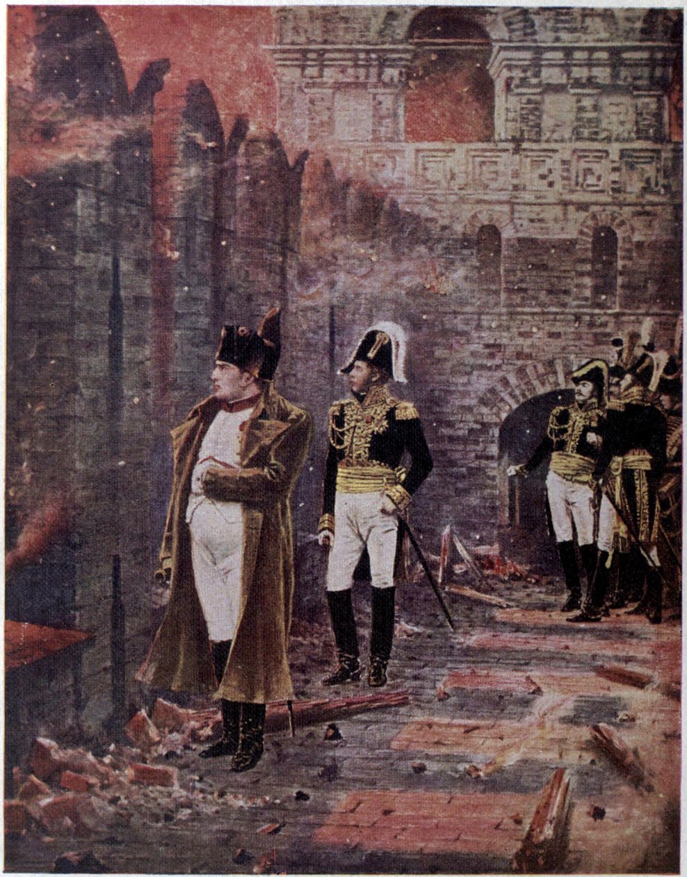 Der Kreml brennt! von Vasili Vasilievich Vereshchagin
