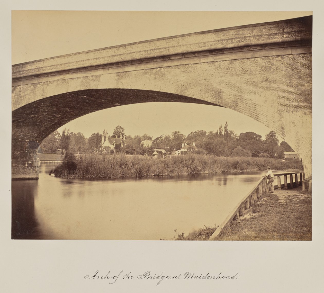 Bogen der Brücke in Maidenhead von Vernon Heath