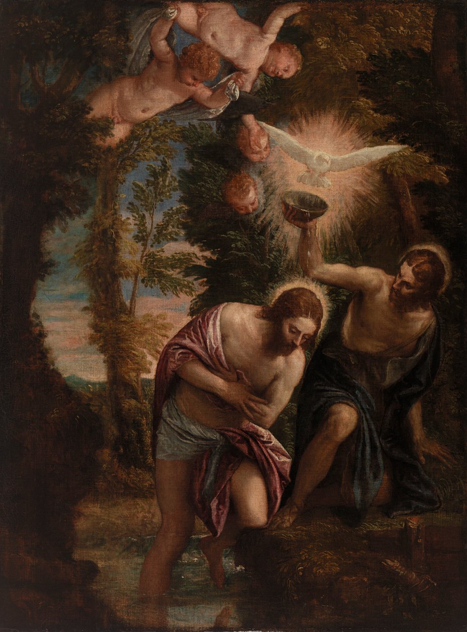 Taufe Christi von Veronese (Paolo Caliari)