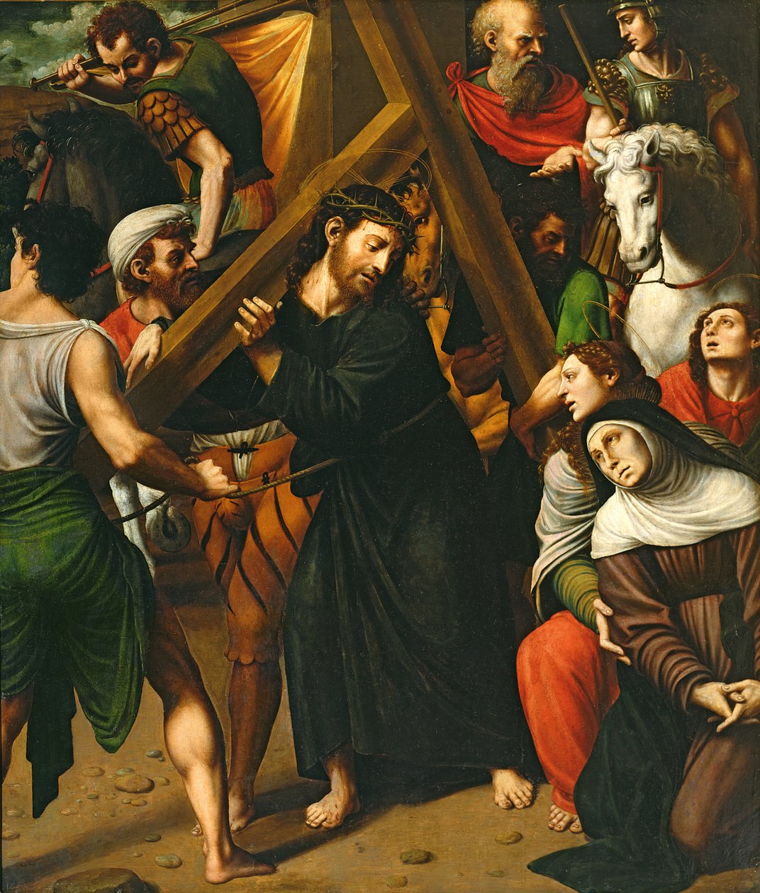 Christus trägt das Kreuz von Vicente Masip