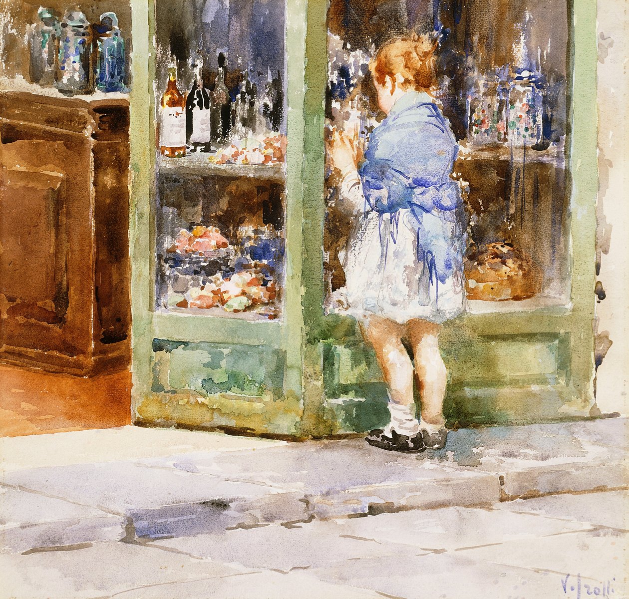 Das Schaufenstermädchen von Vicenzo Irolli