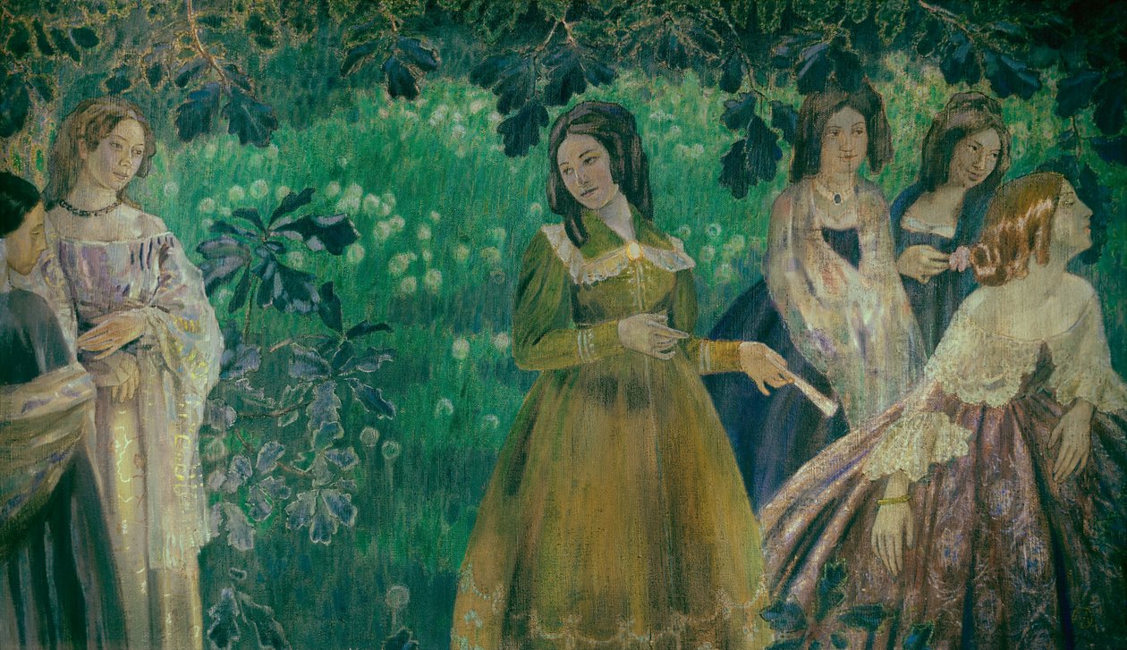 Smaragdkette von Victor Borisov Musatov